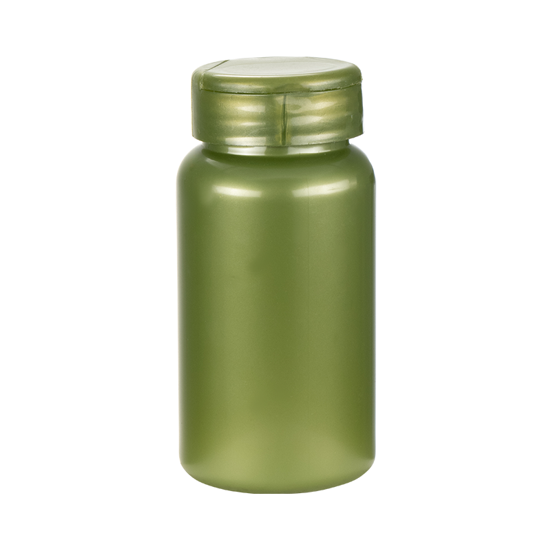 120 ml große, runde PET-Flasche
