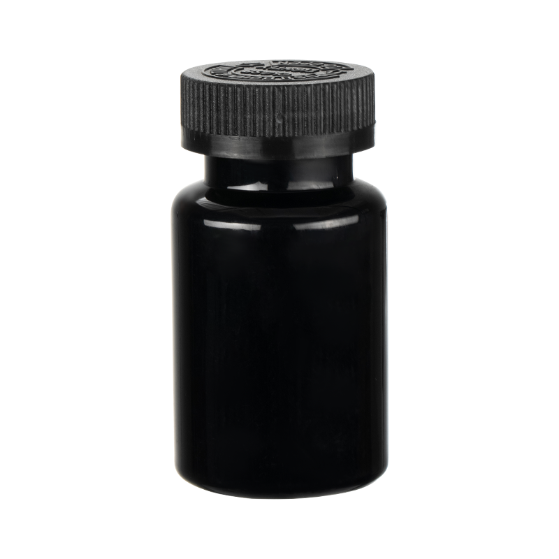 120 ml PET-Rundflasche mit hohem Hals
