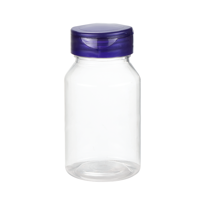 PET-Flasche mit 120 ml schräger Schulter