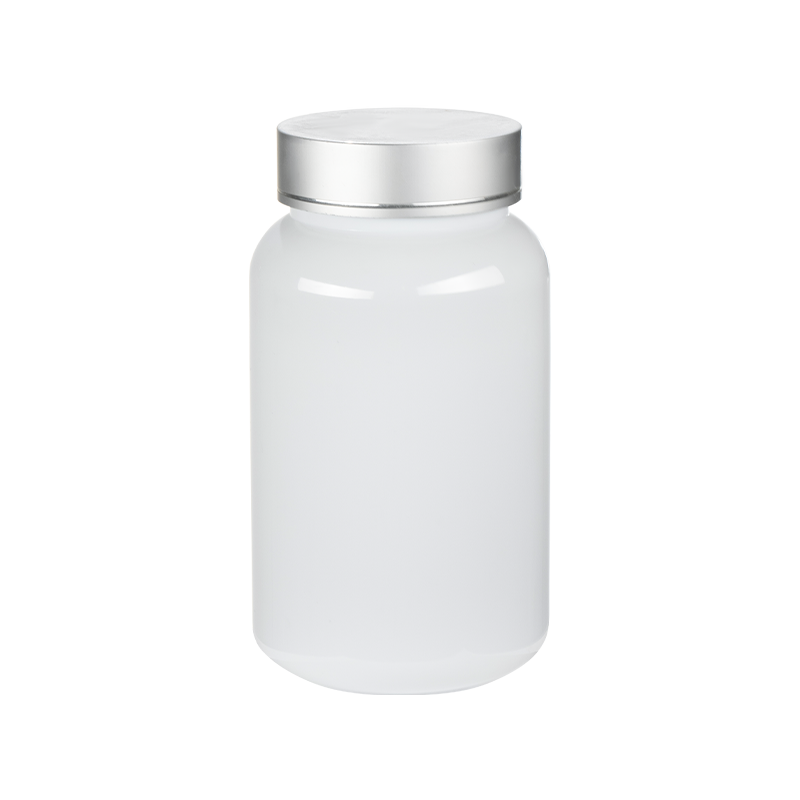 Runde PET-Flasche mit 500 ml Fassungsvermögen
