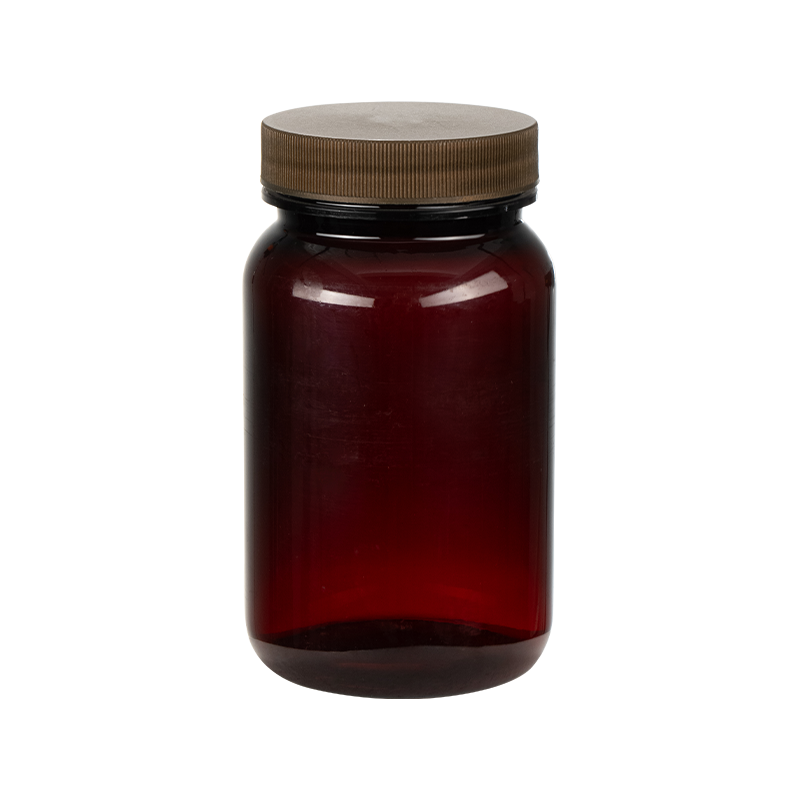 PET 250 ml Glasähnliche runde Flasche