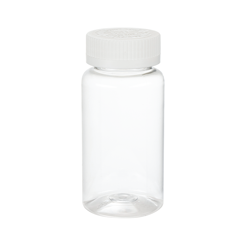 150 ml große, runde PET-Flasche