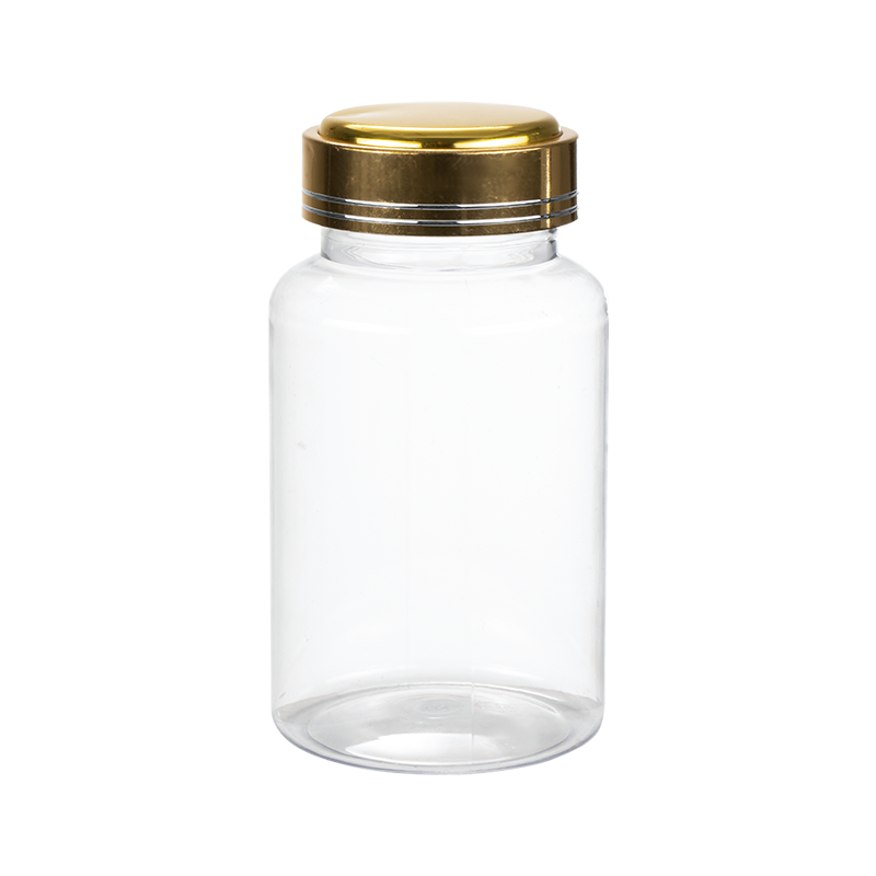 Runde PET-Flasche mit 200 ml Fassungsvermögen