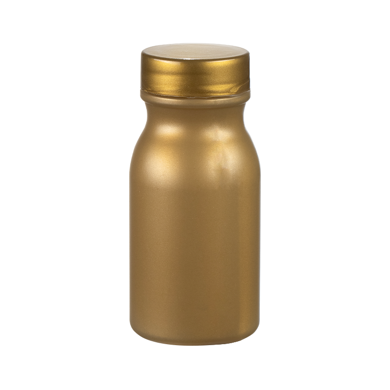 Milchförmige HDPE-80-ml-Flasche für kleine Tabletten