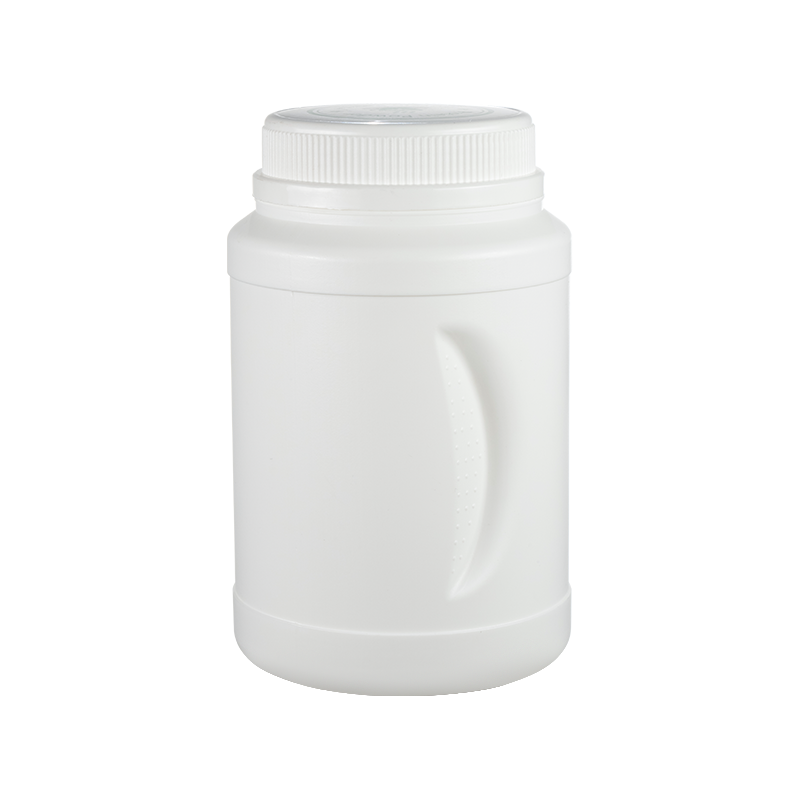 Tragbare runde HDPE-Flasche mit großem Fassungsvermögen