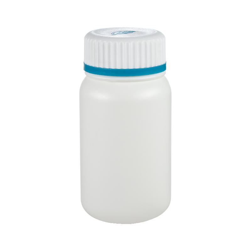 200-ml-Blatt-Rundflasche aus HDPE